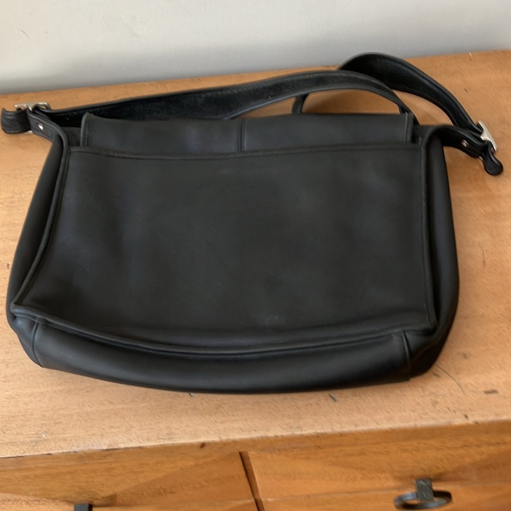 Coach vintage black laptop/briefcase - Picture 5 of 8